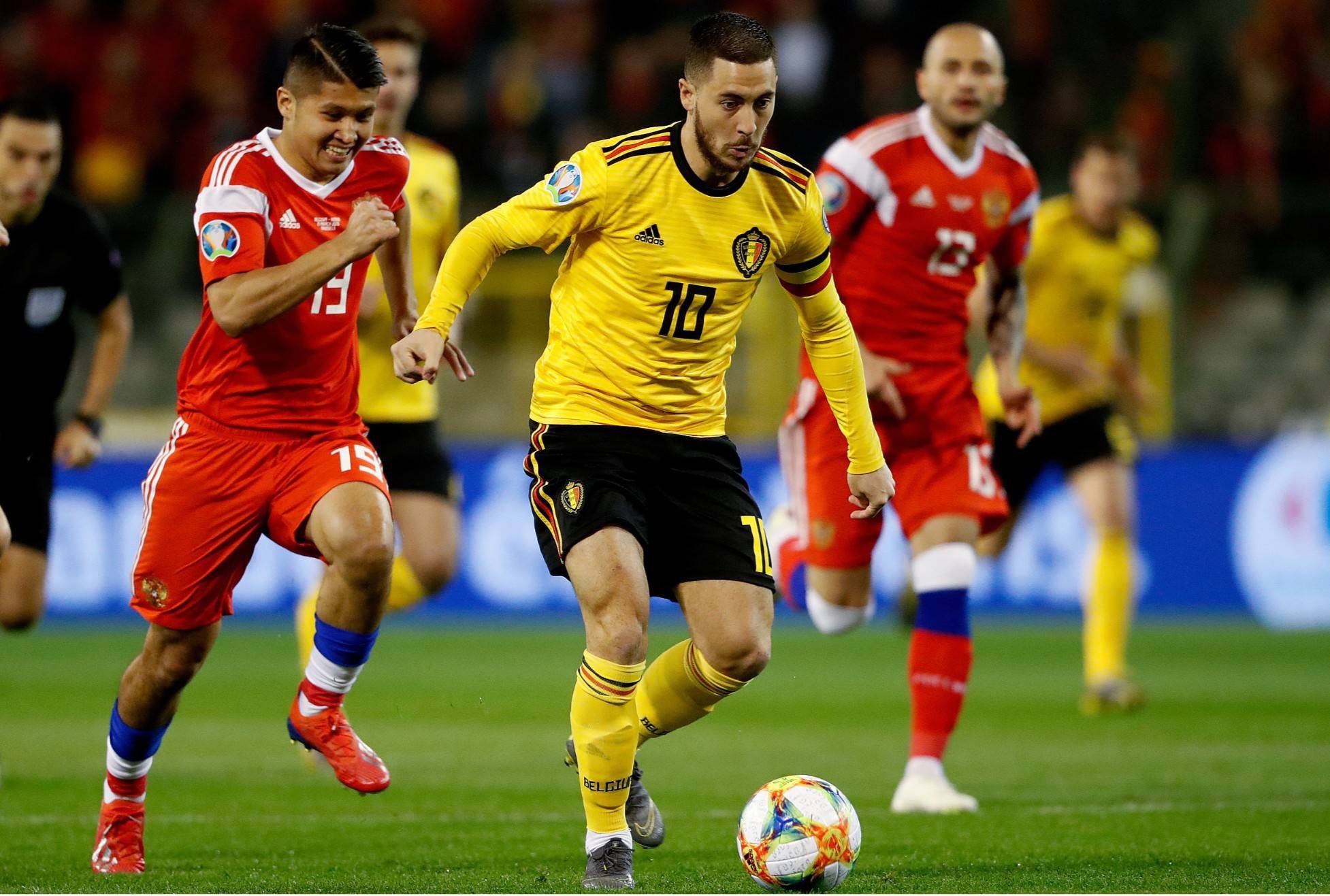 比利时队气势如虹,或将冲击欧洲杯冠军 比利时队气势如虹,或将冲击欧洲杯冠军